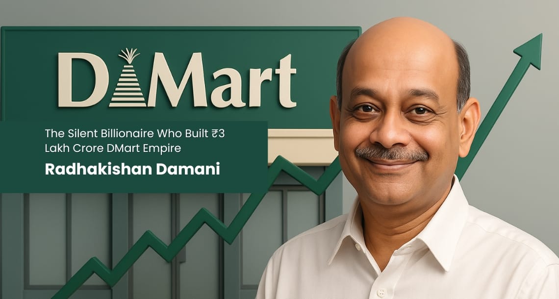 Radhakishan Damani: The Silent Billionaire Who Built ₹3 Lakh Crore DMart Empire