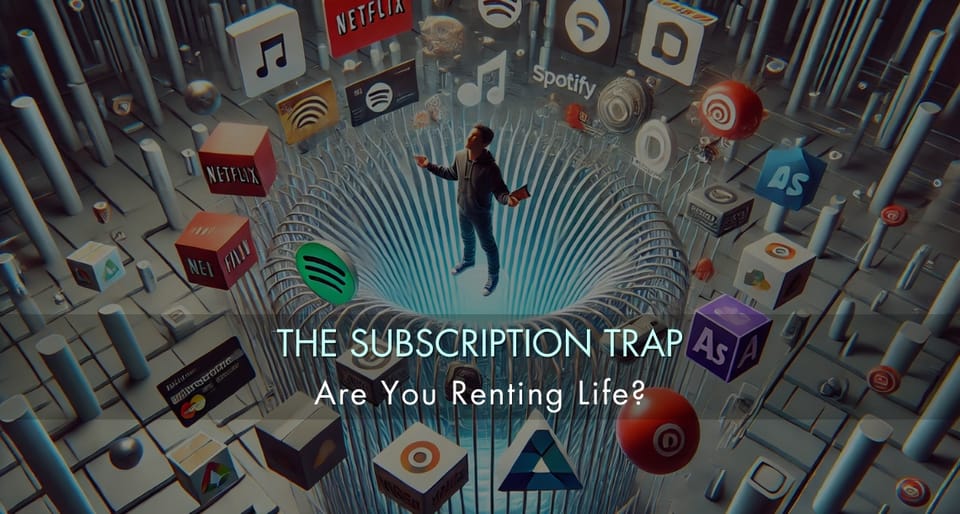 The Subscription Trap: Are You Renting Life?