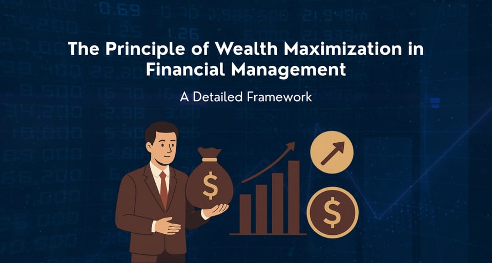 The Principle of Wealth Maximization in Financial Management: A Detailed Framework